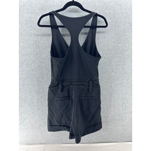 Silence + Noise Womens sz M Black Romper Urban Outfitters Y2K Anthropologie - Picture 4 of 6